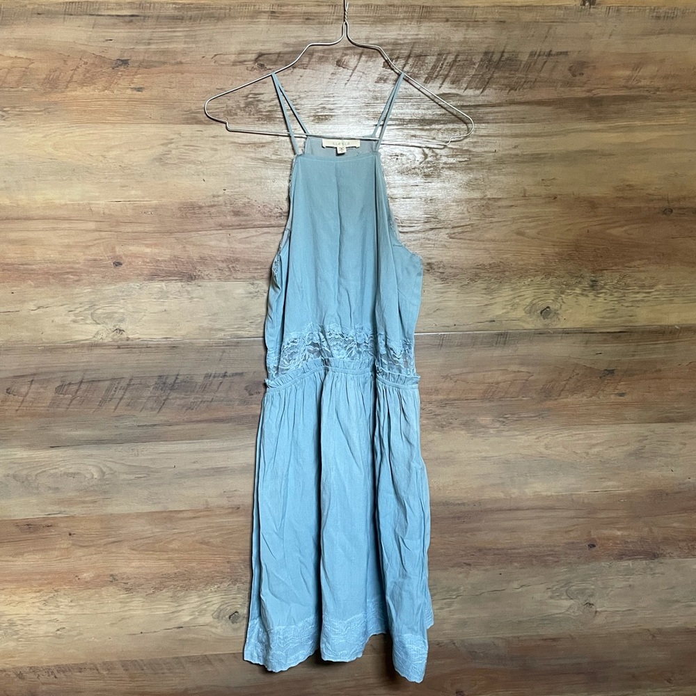 🌵Distressed Western Lace Dress